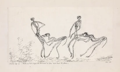 Candide, hoofdstuk 16. Terwijl twee apen hen volgden en in hun billen beten, 1911