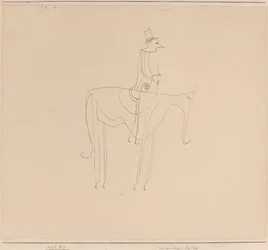 Komischer Reiter (Komische ruiter)
