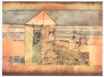 Wonderbaarlijke landing, of " 112 " (gravure)