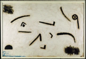 Zonder titel (tekens op zwarte achtergrond), ca. 1940