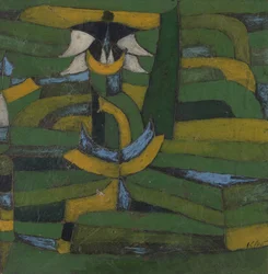 Witte Bloesem in de Tuin, 1920