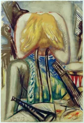 Middenfiguur voor dameskapel