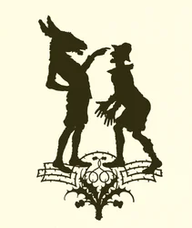 Een midzomernachtsdroom, silhouet