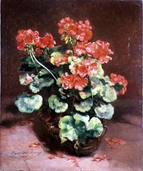 Bloemen in een Mand