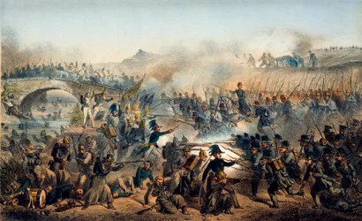 De Slag bij de Chernaya Rivier op 16 augustus 1855, 19e eeuw
