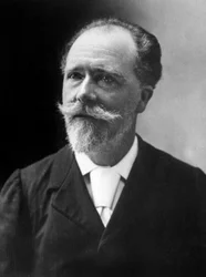 Pierre Paul Leon Glaize (1848-1932), Franse schilder, foto door Nadar, Felix Potin collectie