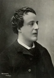 Portret van Adolphe Willette (foto)