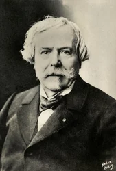 Portret van Edmond de Goncourt (foto)