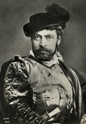Portret van Jean Mounet Sully (foto)
