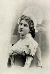 Portret van Lucienne Breval (foto)
