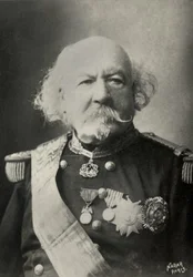 Portret van de Franse maarschalk Francois Canrobert (foto)