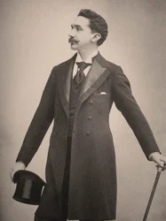 Portret van Robert de Montesquiou c.1895 (foto)