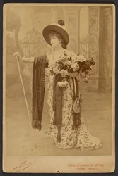 Sarah Bernhardt als Floria in La Tosca