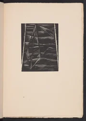 Het gezicht van de wateren, illustratie uit "Beelden van oorlog... Gedichten" door Richard Aldington
