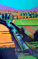 Middag, 2024 (acryl op board)