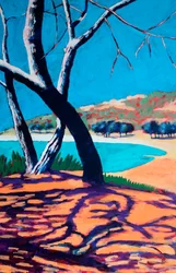 Peguera #2, 2021 (acryl op board)