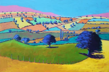 Summer Coombe, 2021 (acryl op board)