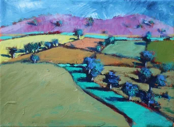 Swineyard Hill, 2021 (acrylverf op doek)