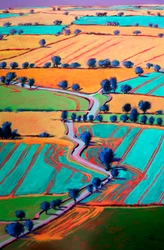 Naar Welland, 2024 (acryl op board)