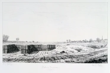 Pruisische batterij, Beleg van Parijs, 1870-1871