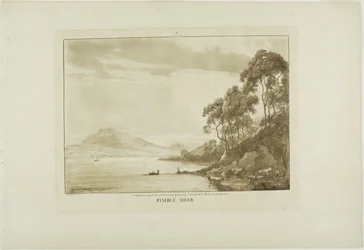 Pimble Meer, plaat tien uit Twelve Views in Wales