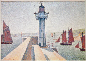 De vuurtoren van Portrieux