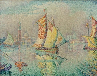 Lagune, gele sluier