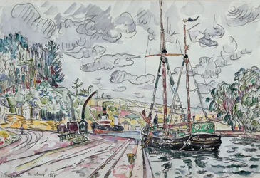 Landschap bij Pontrieux, 1927