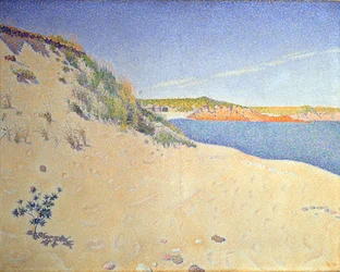 Het strand bij Saint-Briac. Op. 212 Zandige kust, 1890