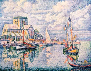 De haven van Barfleur