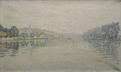 Uitzicht op de Seine bij Herblay