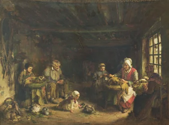 Kantklossers in Asnieres-sur-Oise