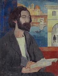 Portret van Emile Bernard in Florence, 1893