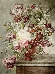 Bloemenschilderij