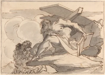 Sint Hiëronymus in de wildernis