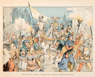 Illustratie uit het boek Jeanne d