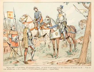 Illustratie uit het boek Jeanne d