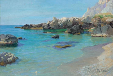 Aan de kust van Capri