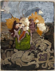 Stilleven met groene vaas, c.1902