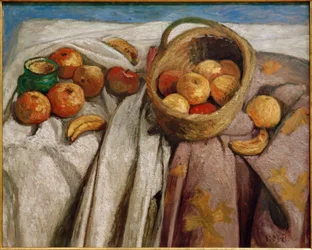 Stilleven met Appels en Bananen