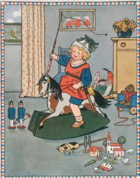 Hop, hop, hop, paardje, galoppeer