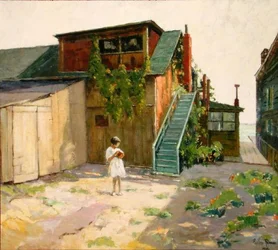 Het atelier van de kunstenaar