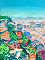 De levendige Grand Canyon