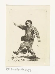 Lopende man