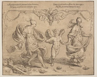 Cupido met jeugd en luxe