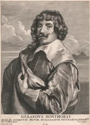 Gerardus Honthorst, Comitis Pictor Humanarum Figurarum Majoru