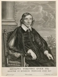 Portret van Adolph Vorst, professor in Leiden