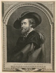 Portret van Peter Paul Rubens