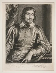 Portret van abbé Caesar Alexander Scaglia