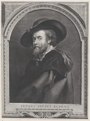 Portret van Peter Paul Rubens, 46 jaar oud, 1630